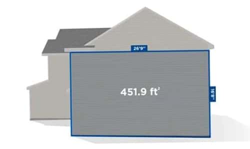 Measuring Rectangular Walls