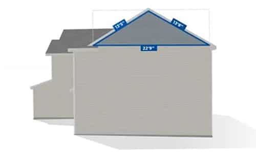 Measuring Triangular Walls